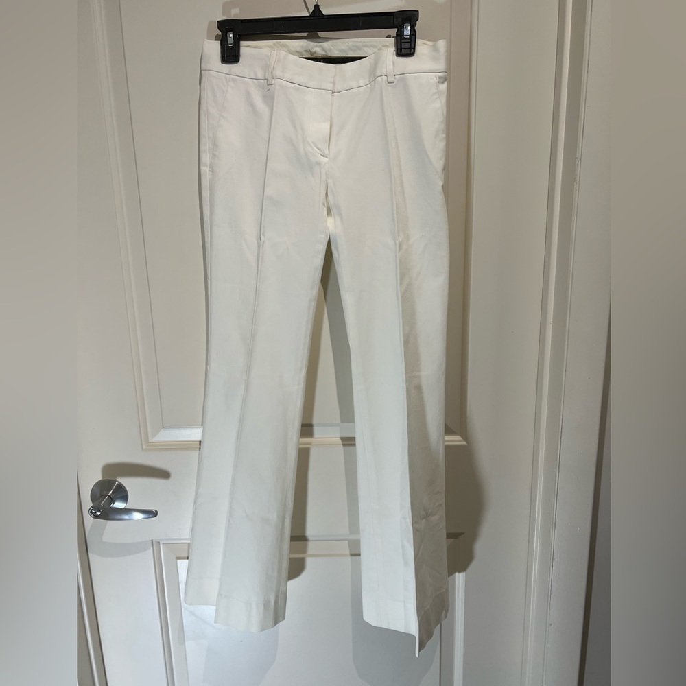 Elegant White Women's Pants